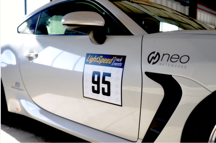Time Trial Number Plate/Banner Package
