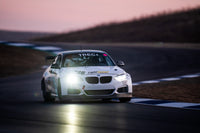 LightSpeed BMW M240i Racing racing at night at the Thunderhill 12 Hour